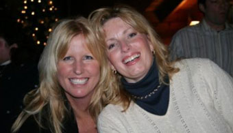 Krista Bowman reunited with her childhood friend, Debbie Carlquist .